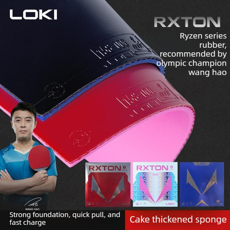 Table Tennis Loki - Caoutchouc de tennis de table original
