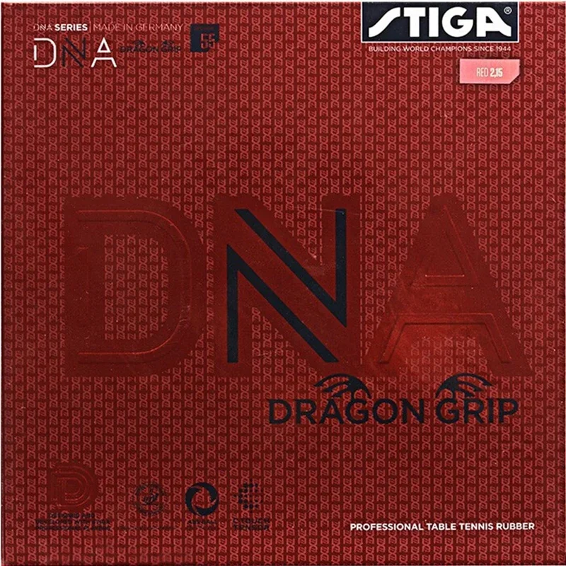 STIGA DNA DRAGON GRIP Caoutcho - Table Tennis Zhang Jike avis et prix
